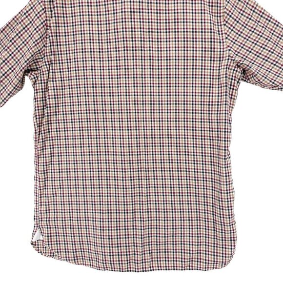 SUITSUPPLY Ford Washed Shirt Cotton Two Ply Check EXTRA SLIM FIT Size 43 - 17 - Picture 6 of 10